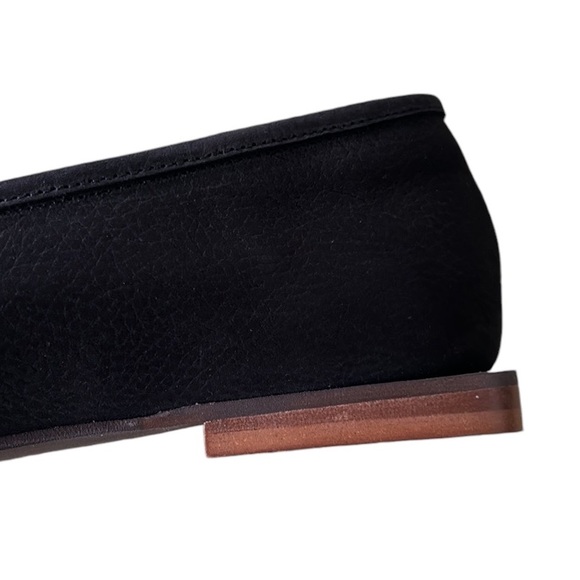 NEW Pedro Anton Black Gold Chain Link Suede Leather Loafers - 9.5 / 10 - Picture 10 of 16